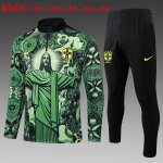 Ninos Sudadera De Training Brasil 2025-2026 Verde