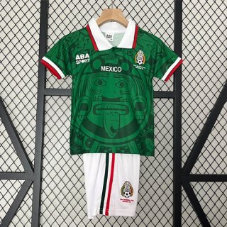 Camiseta México 1ª Equipación Retro Niño 1998 Camiseta México 1ª Equipación Retro Niño 1998