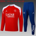 Ninos Sudadera De Training PSG 2025-2026 Rojo 5