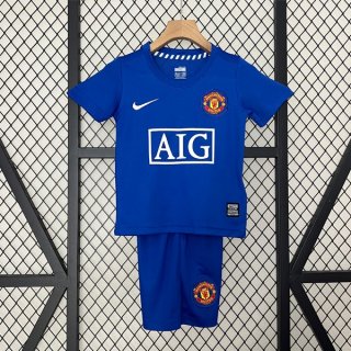Camiseta Manchester United 2ª Equipación Niño Retro 2008-2009 Camiseta Manchester United 2ª Equipación Niño Retro 2008-2009