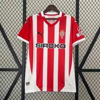Tailandia Camiseta Sporting De Gijón 1ª Equipación 2024-2025 Tailandia Camiseta Sporting De Gijón 1ª Equipación 2024-2025