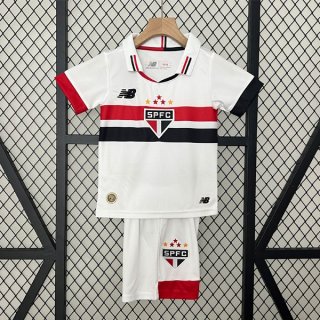Camiseta Sao Paulo 1ª Equipación Niño 2024-2025 Camiseta Sao Paulo 1ª Equipación Niño 2024-2025