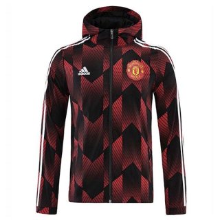 Rompevientos Manchester United 2022-2023 Rojo Negro Rompevientos Manchester United 2022-2023 Rojo Negro