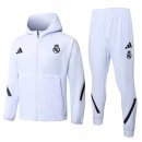 Chandal Con Capucha Real Madrid 2026-2027 Blanco