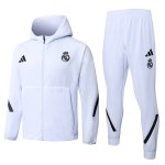 Chandal Con Capucha Real Madrid 2026-2027 Blanco