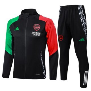 Chandal Arsenal 2024-2025 Negro Rojo 2 Chandal Arsenal 2024-2025 Negro Rojo 2