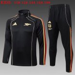 Ninos Sudadera De Training Arsenal 2026-2027 Negro 2