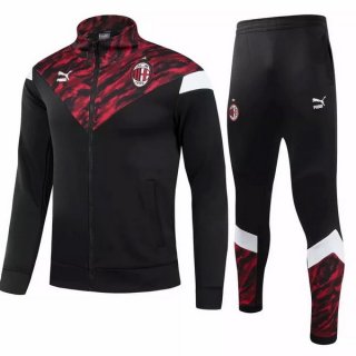 Chandal AC Milan 2021-2022 Negro Rojo Chandal AC Milan 2021-2022 Negro Rojo