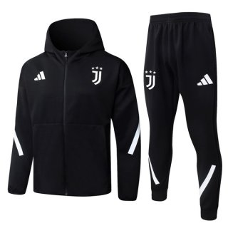 Chandal Con Capucha Juventus 2026-2027 Negro