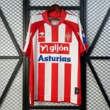 Tailandia Camiseta Sporting Gijon 1ª Equipación Retro 2008-2009