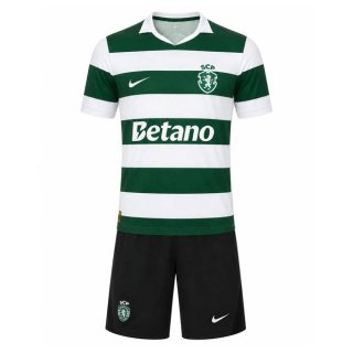 Camiseta Sporting De Lisboa 1ª Equipación Niño 2026-2027