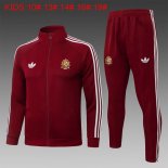 Ninos Chandal España 2026-2027 Rojo 2