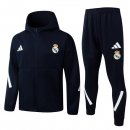 Chandal Con Capucha Real Madrid 2026-2027 Azul 2
