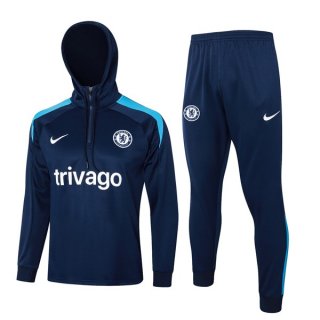 Chandal Con Capucha Chelsea 2024-2025 Azul Chandal Con Capucha Chelsea 2024-2025 Azul