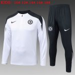 Ninos Sudadera De Training Chelsea 2025-2026 Blanco 5
