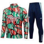 Sudadera De Training Arsenal 2025-2026 Verde Rojo