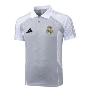 Polo Real Madrid 2026-2027 Gris 2