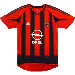 1ª Equipación Replica Camiseta AC Milan Retro 2004 2005 Rojo 1ª Equipación Replica Camiseta AC Milan Retro 2004 2005 Rojo