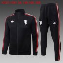 Ninos Chandal Manchester United 2026-2027 Negro 2 Ninos Chandal Manchester United 2026-2027 Negro 2