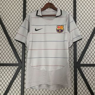 Tailandia Camiseta Barcelona 2ª Equipación Retro 2003 2004 Tailandia Camiseta Barcelona 2ª Equipación Retro 2003 2004