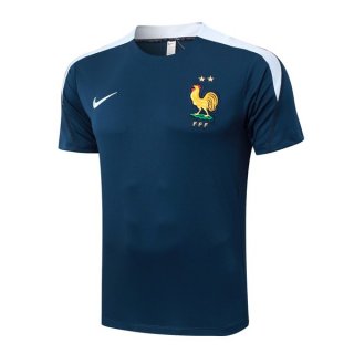 Camiseta Entrenamiento Francia 2024-2025 Azul Blanco Camiseta Entrenamiento Francia 2024-2025 Azul Blanco