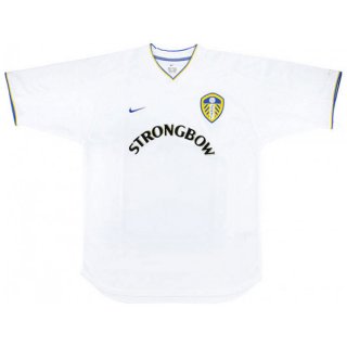 1ª Equipación Replica Camiseta Leeds United Retro 2000 2002 Blanco 1ª Equipación Replica Camiseta Leeds United Retro 2000 2002 Blanco