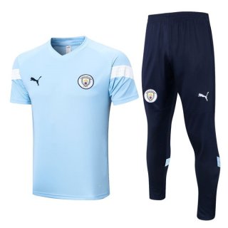 Entrenamiento Manchester City Conjunto Completo 2022-2023 Azul Entrenamiento Manchester City Conjunto Completo 2022-2023 Azul