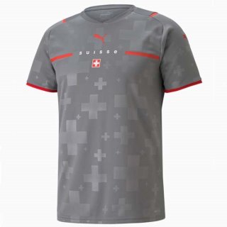 Replica Camiseta Suiza Portero 2022 Gris Replica Camiseta Suiza Portero 2022 Gris