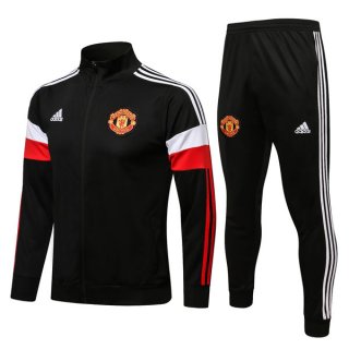 Chandal Manchester United 2022 Negro Blanco Rojo Chandal Manchester United 2022 Negro Blanco Rojo