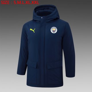 Abrigo Manchester City 2024-2025 Azul Abrigo Manchester City 2024-2025 Azul