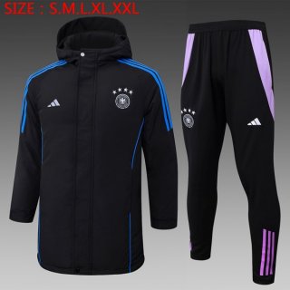 Abrigo Alemania Conjunto Completo 2024-2025 Negro Abrigo Alemania Conjunto Completo 2024-2025 Negro