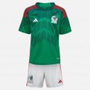 Camiseta México 1ª Equipación Niño 2022-2023 Azul