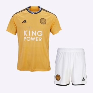 Camiseta Leicester City 3ª Equipación Niño 2023-2024 Camiseta Leicester City 3ª Equipación Niño 2023-2024