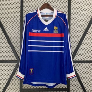 Tailandia Camiseta Francia 1ª Equipación ML Retro 1998 Tailandia Camiseta Francia 1ª Equipación ML Retro 1998