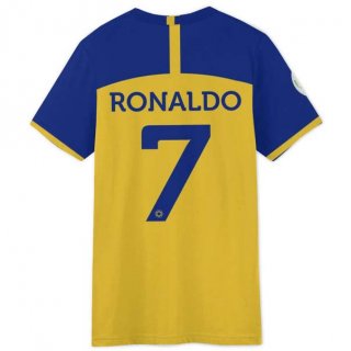 Tailandia Camiseta Al-Nassr FC Ronaldo 1ª Equipación 2022-2023 Tailandia Camiseta Al-Nassr FC Ronaldo 1ª Equipación 2022-2023