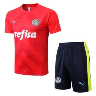 Camiseta Entrenamiento Palmeiras Conjunto Completo 2022-2023 Rojo Camiseta Entrenamiento Palmeiras Conjunto Completo 2022-2023 Rojo