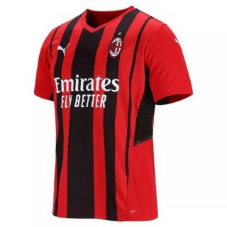 1ª Equipación Replica Camiseta AC Milan 2021-2022 Rojo 1ª Equipación Replica Camiseta AC Milan 2021-2022 Rojo