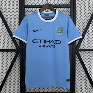 Tailandia Camiseta Manchester City 1ª Retro 2013-2014 Tailandia Camiseta Manchester City 1ª Retro 2013-2014