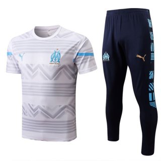 Camiseta Marsella Conjunto Completo 2022-2023 Blanco Camiseta Marsella Conjunto Completo 2022-2023 Blanco