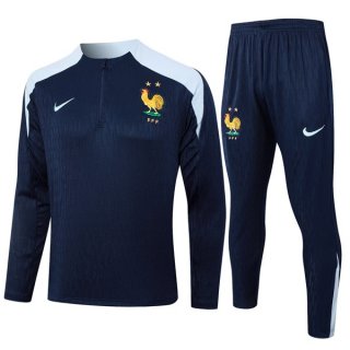 Sudadera De Training Francia 2024-2025 Azul Sudadera De Training Francia 2024-2025 Azul