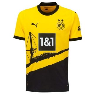 Tailandia Camiseta Borussia Dortmund 1ª Equipación 2023-2024 Tailandia Camiseta Borussia Dortmund 1ª Equipación 2023-2024