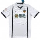 1ª Equipación Replica Camiseta Valencia Retro 2000 2001 Blanco