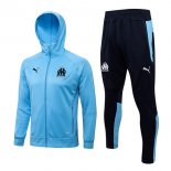 Chandal Con Capucha Marsella 2022-2023 Azul