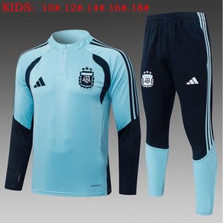 Ninos Sudadera De Training Argentina 2026-2027 Azul 2