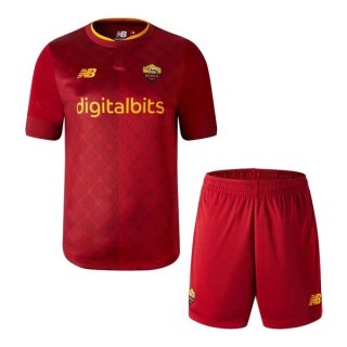 Camiseta AS Roma 1ª Niños 2022-2023 Camiseta AS Roma 1ª Niños 2022-2023