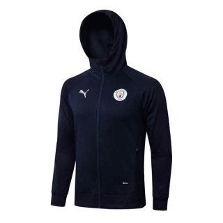 Chaqueta Con Capucha Manchester City 2022-2023 Azul Oscuro Chaqueta Con Capucha Manchester City 2022-2023 Azul Oscuro