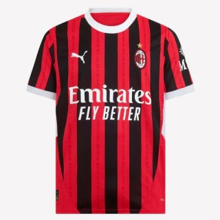 Camiseta AC Milan 1ª Equipación 2024-2025 Camiseta AC Milan 1ª Equipación 2024-2025