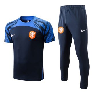 Camiseta Países Bajos Conjunto Completo 2022-2023 Azul Camiseta Países Bajos Conjunto Completo 2022-2023 Azul