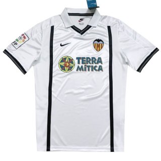 1ª Equipación Replica Camiseta Valencia Retro 2000 2001 Blanco 1ª Equipación Replica Camiseta Valencia Retro 2000 2001 Blanco