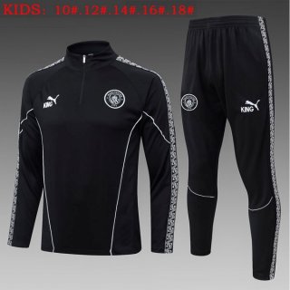 Ninos Sudadera De Training Manchester City 2026-2027 Negro 2